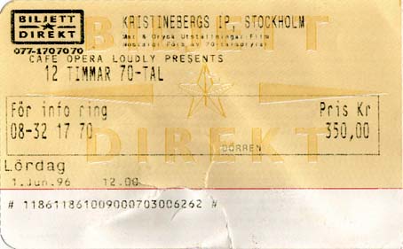 Stockholm 1996