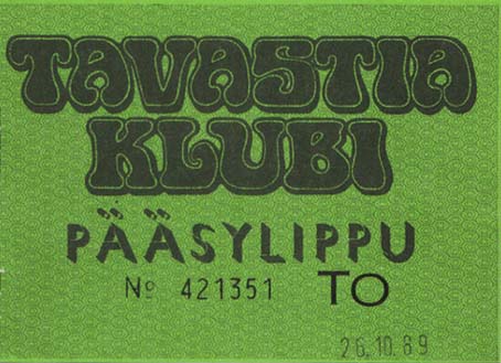 Tavastia 1989