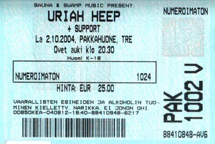 Pakkahuone 2004